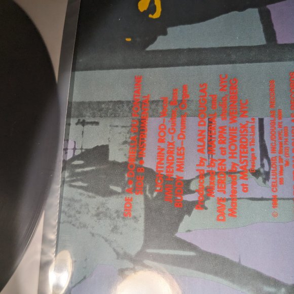 LIGHTNIN' ROD & JIMI HENDRIX: doriella du fontaine- 12" Vinyl Single - Picture 10 of 10